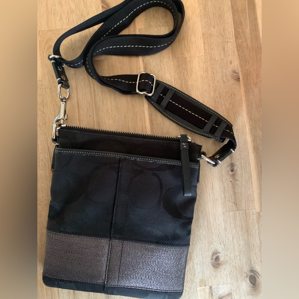 Black Coach Crossbody Bag